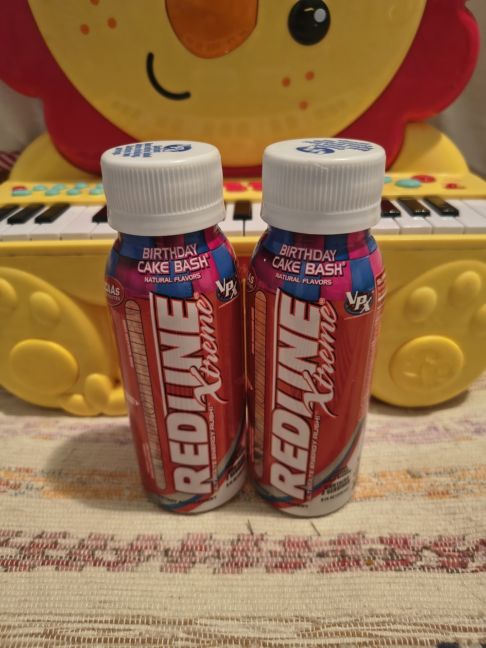 Redline Xtreme Birthday Cake Bash Energy Drink Rare Lot Of 2 Exp 2024